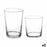 Gläserset Bistro Durchsichtig Glas (380 ml) (2 Stück) (510 ml)