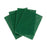 Scheuerschwämme-Set grün Abrasive Faser 11,3 X 15,7 X 0,5 cm (22 Stück)