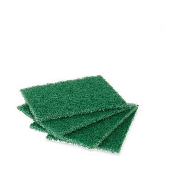 Scheuerschwämme-Set grün Abrasive Faser 11,3 X 15,7 X 0,5 cm (22 Stück)