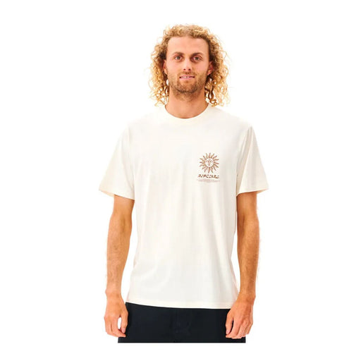 Herren Kurzarm-T-Shirt Rip Curl Weiß
