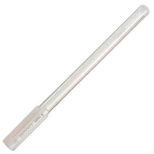 Gel-Stift Pilot Choose Weiß 0,4 mm (10 Stück) (12 Stück)