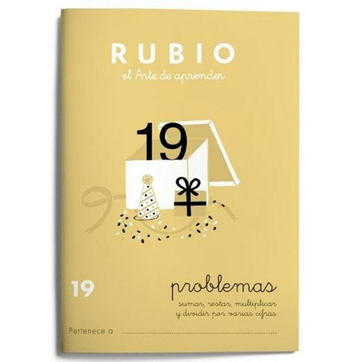 Mathematik-Heft Rubio Nº19 A5 Spanisch 20 Blatt (10 Stück)