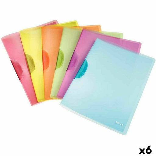 Dossier Leitz ColorClip Rainbow Bunt A4 (6 Stück)