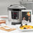 Smart InnovaGoods Küchenmaschine mit Rezeptbuch 4 L 800W Schwarz Stahl