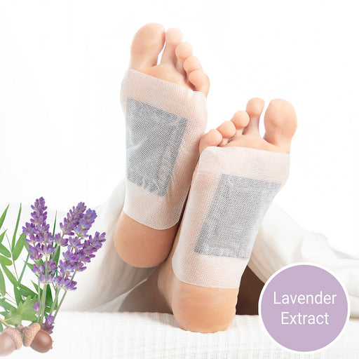 Detox Fußpflaster Lavender InnovaGoods 10 Stück