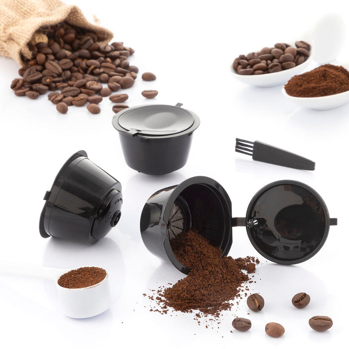 Set mit 3 wiederverwendbaren Kaffeekapseln Redol InnovaGoods