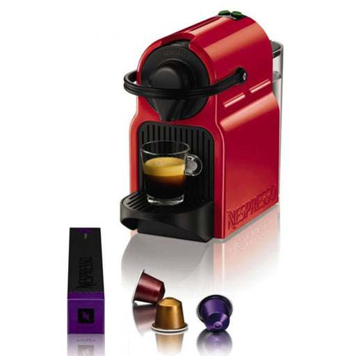 Kapsel-Kaffeemaschine Krups Nespresso Inissia XN100510 0,7 L 19 bar 1270W Kunststoff Rot 700 ml 800 ml 1 L (Kapsel-Kaffeemaschin