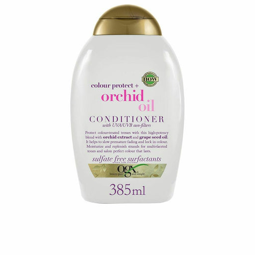 Haarspülung OGX Farbschutz Orchidee (385 ml)