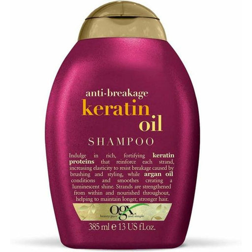 Shampoo gegen Haarverdünnung & Bruch OGX Keratin (385 ml)