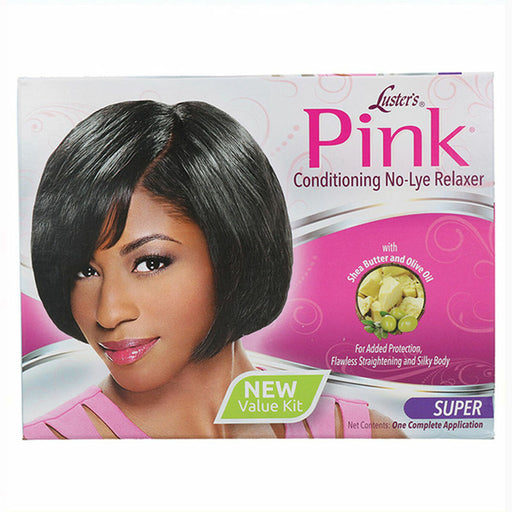 Haarspülung Luster Pink Relaxer Kit Super
