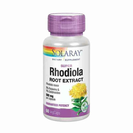 Tabletten Solaray Super Rhodiola (60 uds) (Restauriert A+)