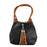 Damen Handtasche Anna Morellini WB113267-BLACK-LEATH Schwarz 21 x 22 x 12 cm