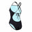 Damen Badeanzug Aqua Sphere Essentials Tie Schwarz