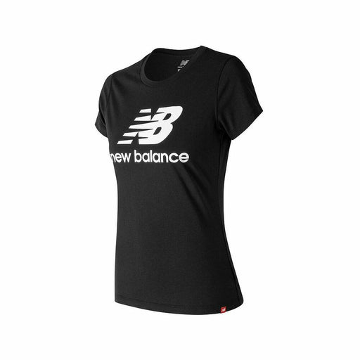 Damen Kurzarm-T-Shirt New Balance WT91546 Schwarz