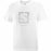 Kurzärmliges Sport T-Shirt Salomon  Outlife Logo Weiß