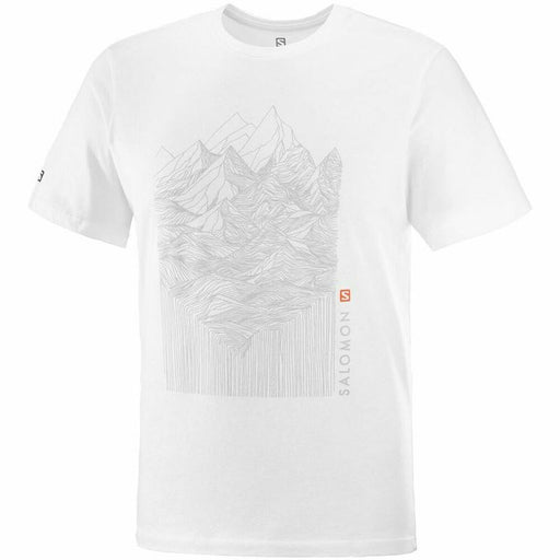 Herren Kurzarm-T-Shirt Salomon Outlife Weiß