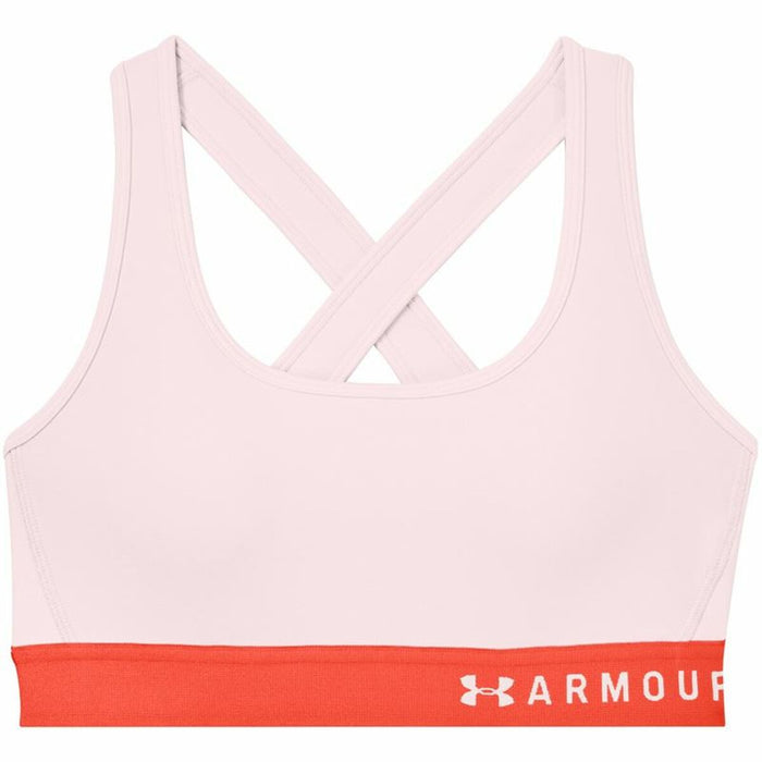 Sport-BH Under Armour Mid Crossback Rosa
