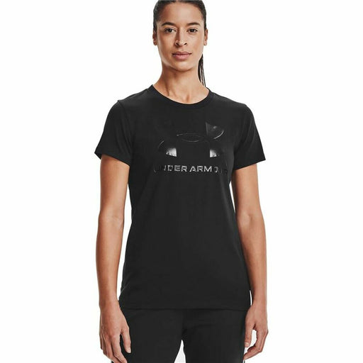 Damen Kurzarm-T-Shirt Under Armour Sportstyle Schwarz