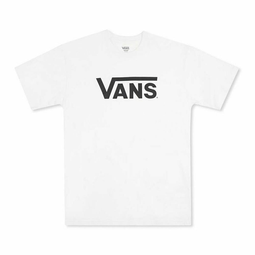 Herren Kurzarm-T-Shirt Vans Drop V-B Weiß