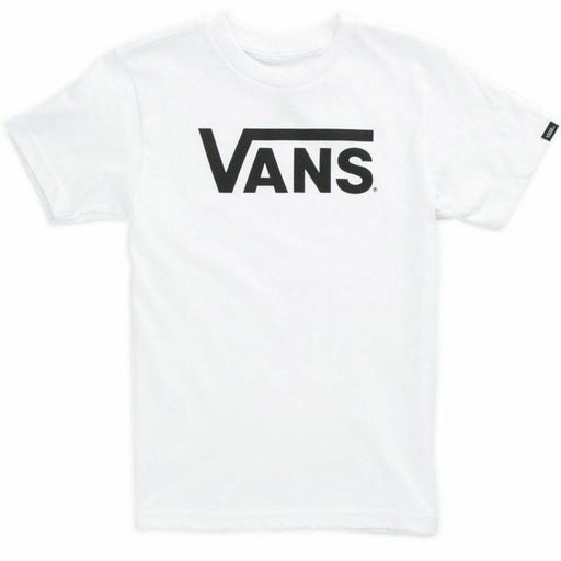 Kurzarm-T-Shirt für Kinder Vans Drop V White Weiß