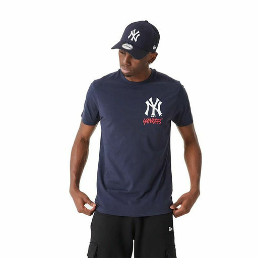 Herren Kurzarm-T-Shirt New Era  New York Yankees Blau