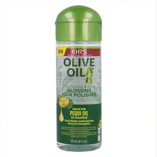 Glättende Haarbehandlung Ors Olive Oil Glossing Polisher grün (177 ml)