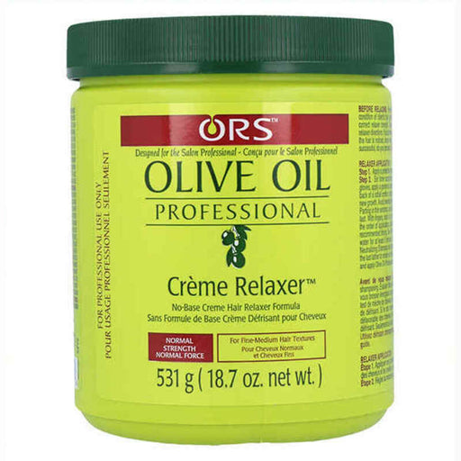 Glättende Haarbehandlung Ors Olive Oil Creme Relaxer Normal (532 g)
