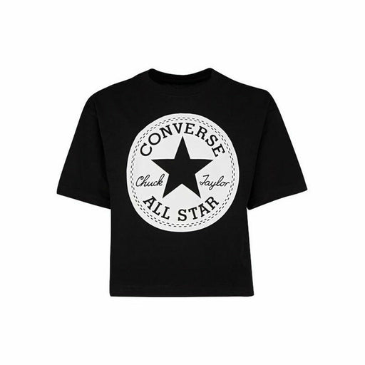 Kurzarm-T-Shirt Signature  Converse  Chuck Patch Boxy Schwarz