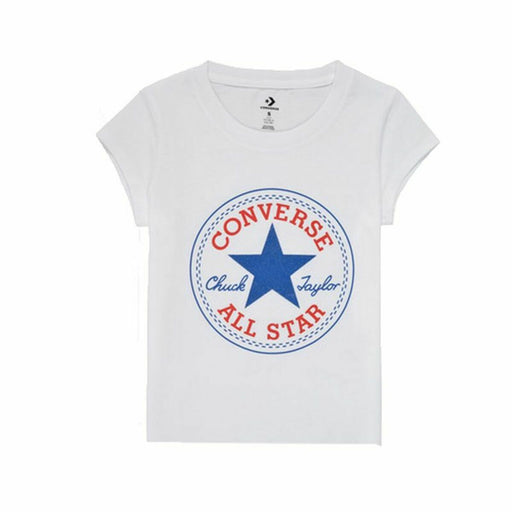 Herren Kurzarm-T-Shirt Converse Timeless Weiß