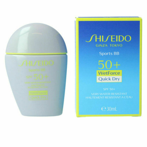 Make-up mit Feuchtigkeitseffekt Sun Care Sports Shiseido SPF50+ (12 g)