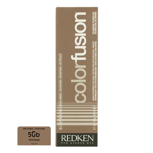 Dauerhafte Creme-Coloration Redken Color Fusion Nº 5 Gold/Beige (60 ml)