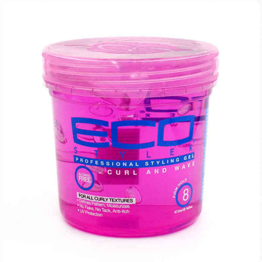 Fixiergel Eco Styler Curl & Wave Pink Lockiges Haar 946 ml