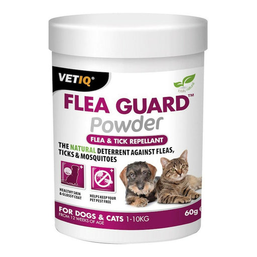 Insektenbekämpfung Planet Line Flea Guard Powder Katzen Hund (60 g)