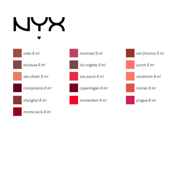 Lippenstift Soft Matte NYX (8 ml)
