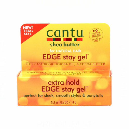 Haarspülung Cantu Shea Butter Natural Hair Extra Hold Edge Stay Gel (14 g)