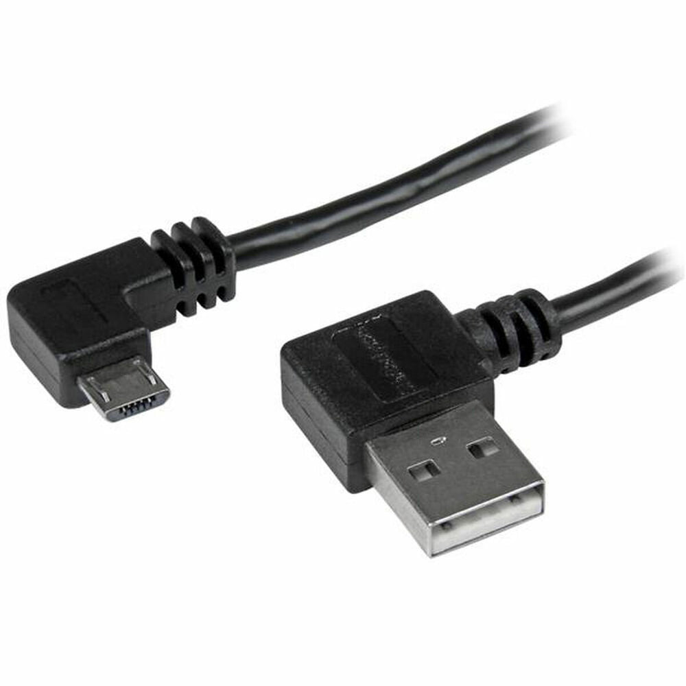 USB-Kabel auf Micro-USB Startech USB2AUB2RA1M         Schwarz