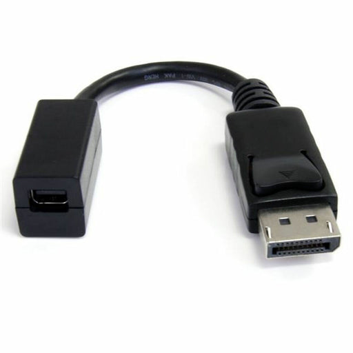 Adapter Mini DisplayPort an DisplayPort Startech DP2MDPMF6IN          4K Ultra HD Schwarz