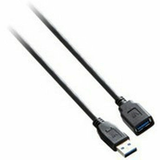 USB-Kabel V7 V7E2USB3EXT-03M      USB A Schwarz