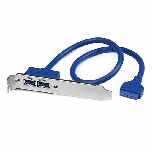 USB-Kabel Startech USB3SPLATE           IDC Blau