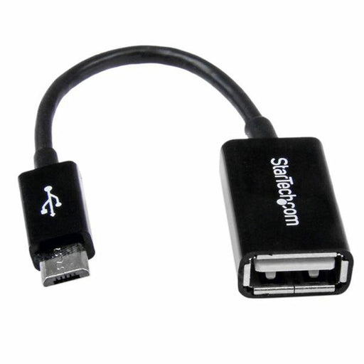 Kabel Micro USB Startech UUSBOTG              USB A Micro USB B Schwarz
