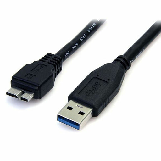 USB-Kabel auf Micro-USB Startech USB3AUB50CMB         Schwarz