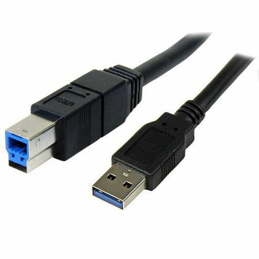 USB A zu USB-B-Kabel Startech USB3SAB3MBK 3 m Schwarz