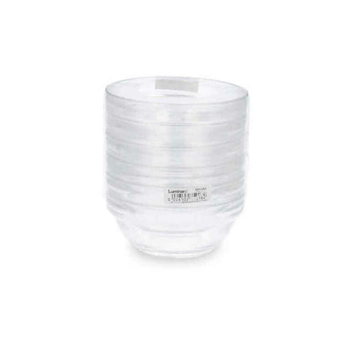 Schalenset Luminarc Apilable Durchsichtig Glas Ø 9 cm (6 pcs)