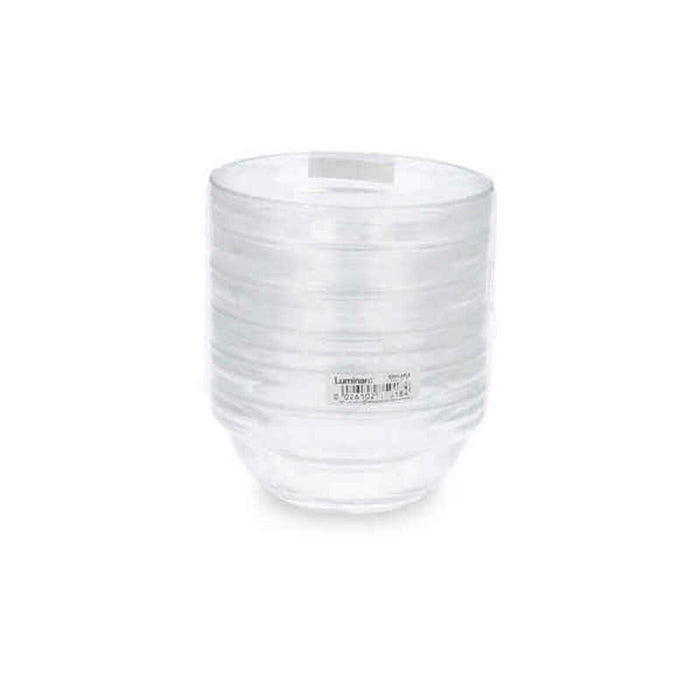 Schalenset Luminarc Apilable Durchsichtig Glas Ø 9 cm (6 pcs)