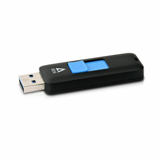 Pendrive V7 J153269 USB 3.0 Blau Schwarz 8 GB