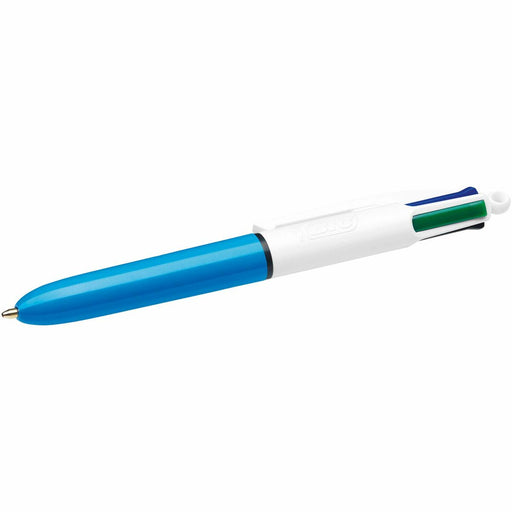 Flüssigtintenstift Bic Mini 4Colours Blau Weiß 0,32 mm (12 Stücke)