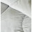 Steppdecke Abeil Weiß/Grau 200 x 200 cm