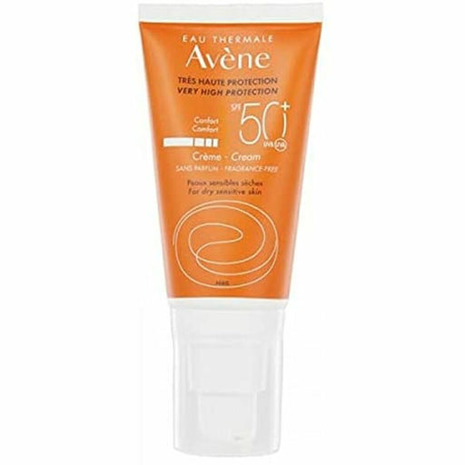Sonnenschutzcreme für das Gesicht Avene Parfümfrei Spf 50+ (50 ml)