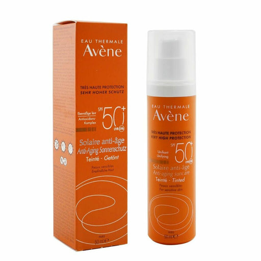 Sonnenschutz mit Farbe Avene Tinted Anti-Aging (50 ml)