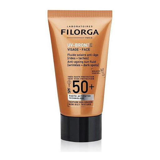 Sonnenschutzcreme für das Gesicht UV-Bronze Filorga Bronze Spf 50+ 40 ml Spf 50